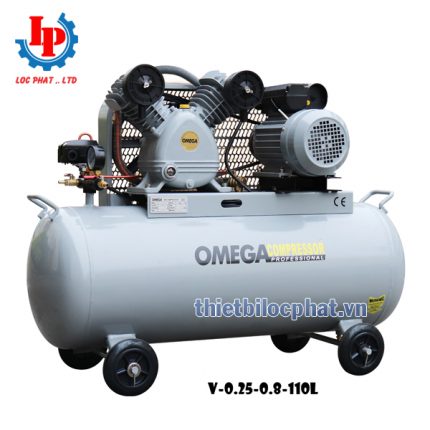 máy nén khí Omega 110 lít 3HP áp 8bar