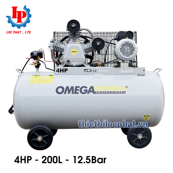 Model Omega 4HP-200L-12.5bar