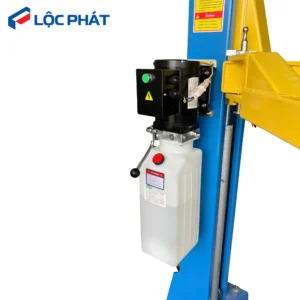 Chi tiết tay nâng cầu nâng ô tô hai trụ ALPHA AL-4T