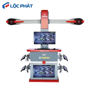 Máy cân chỉnh thước lái 3D OMEGA-3D-ZD-9S góc nhìn phía trước
