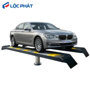 Cầu nâng 1 trụ rửa xe ô tô nhập khẩu từ Ấn Độ, nâng tải tới 4 tấn