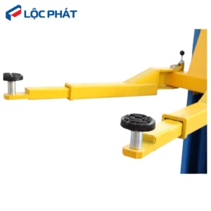 Cận cảnh tay cầu và bát đỡ cao su - Cầu Nậng 2 Trụ