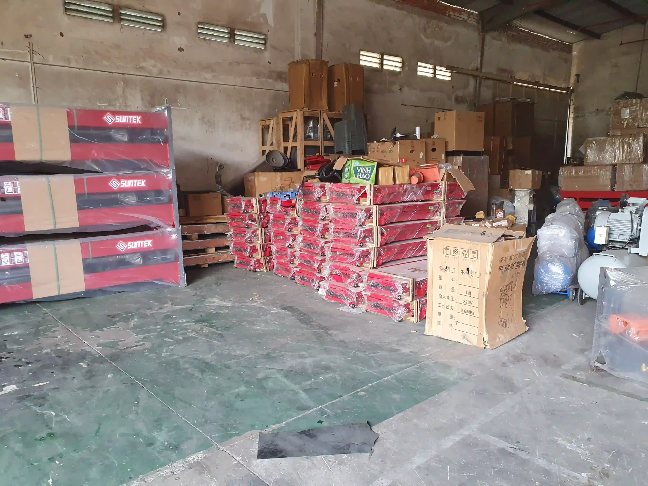 Kho phụ kiện thiết bị Suntek luôn sẵn sàng phục vụ