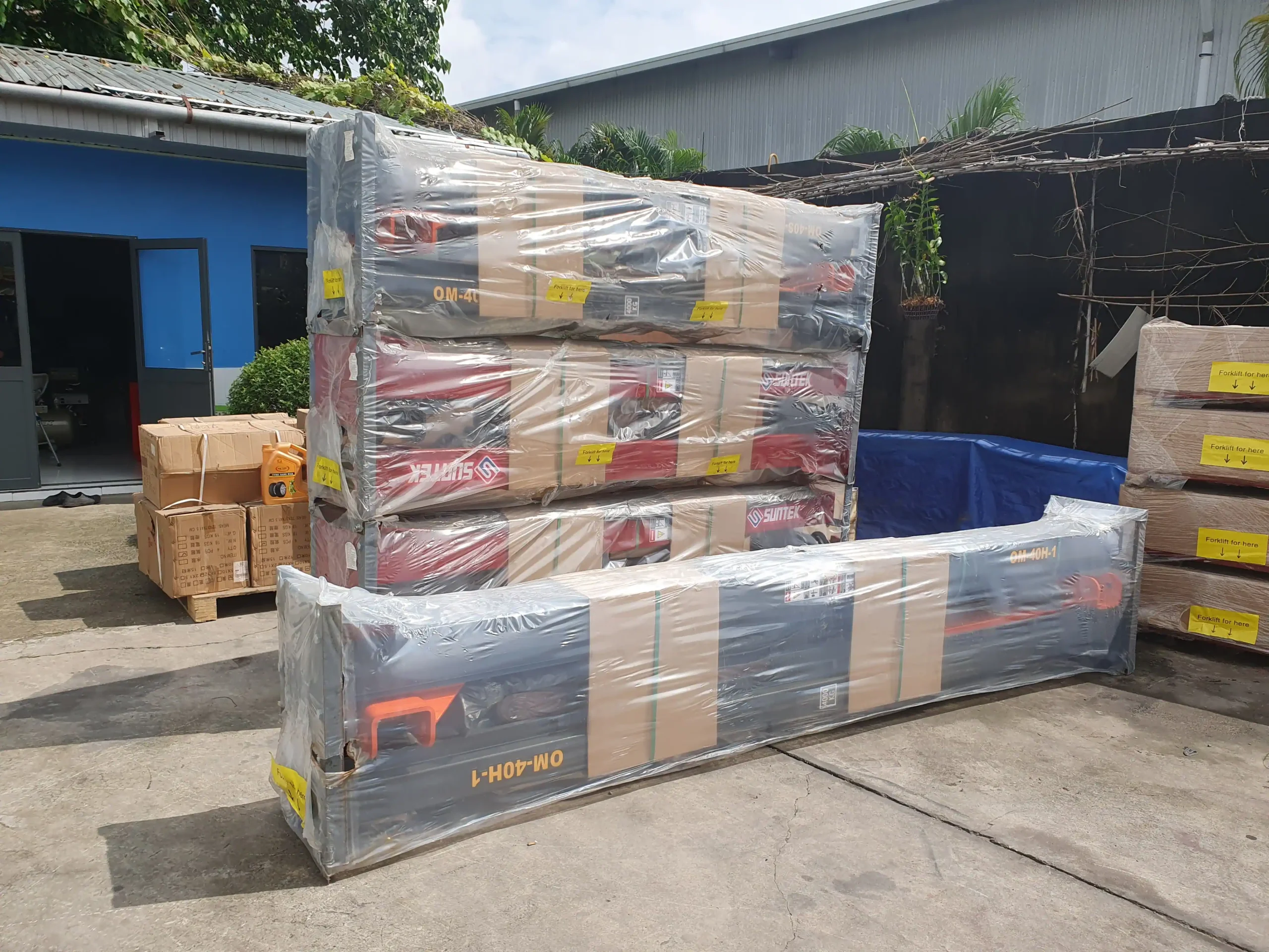 Thiết bị gara nhập khẩu nguyên kiện xuất xứ rõ ràng