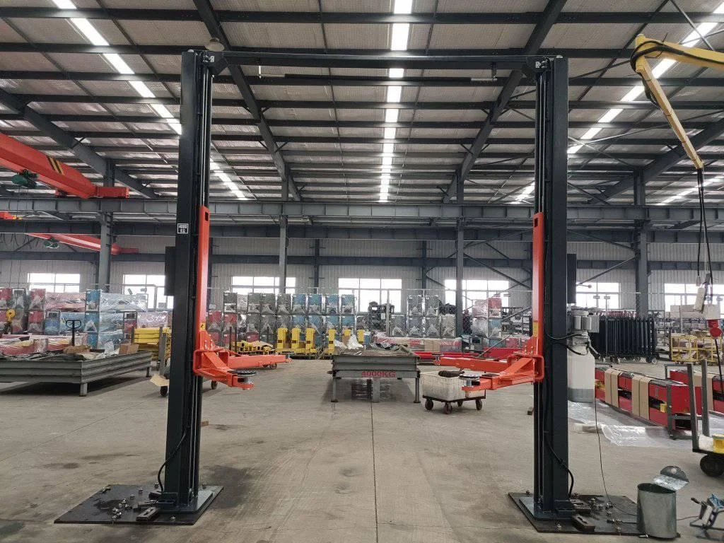 Xưởng sản xuất cầu nâng 2 trụ chính hãng