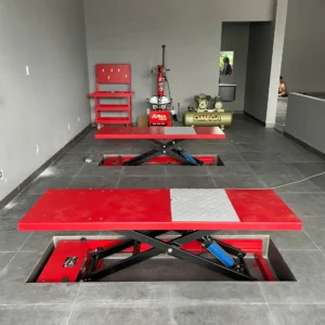 Alternative view of Bàn Nâng Xe Máy Âm Nền Lộc Phát Tiêu Chuẩn Hãng 250Kg