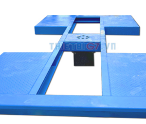 Cầu Nâng 1 Trụ Rửa Xe Ô Tô Ấn Độ Âm Nền Mặt Bàn Cánh Bướm