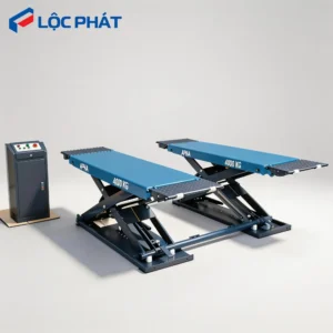Cầu nâng ô tô di động ALPHA AL-4XD tải trọng 4000kg bàn nâng cắt kéo