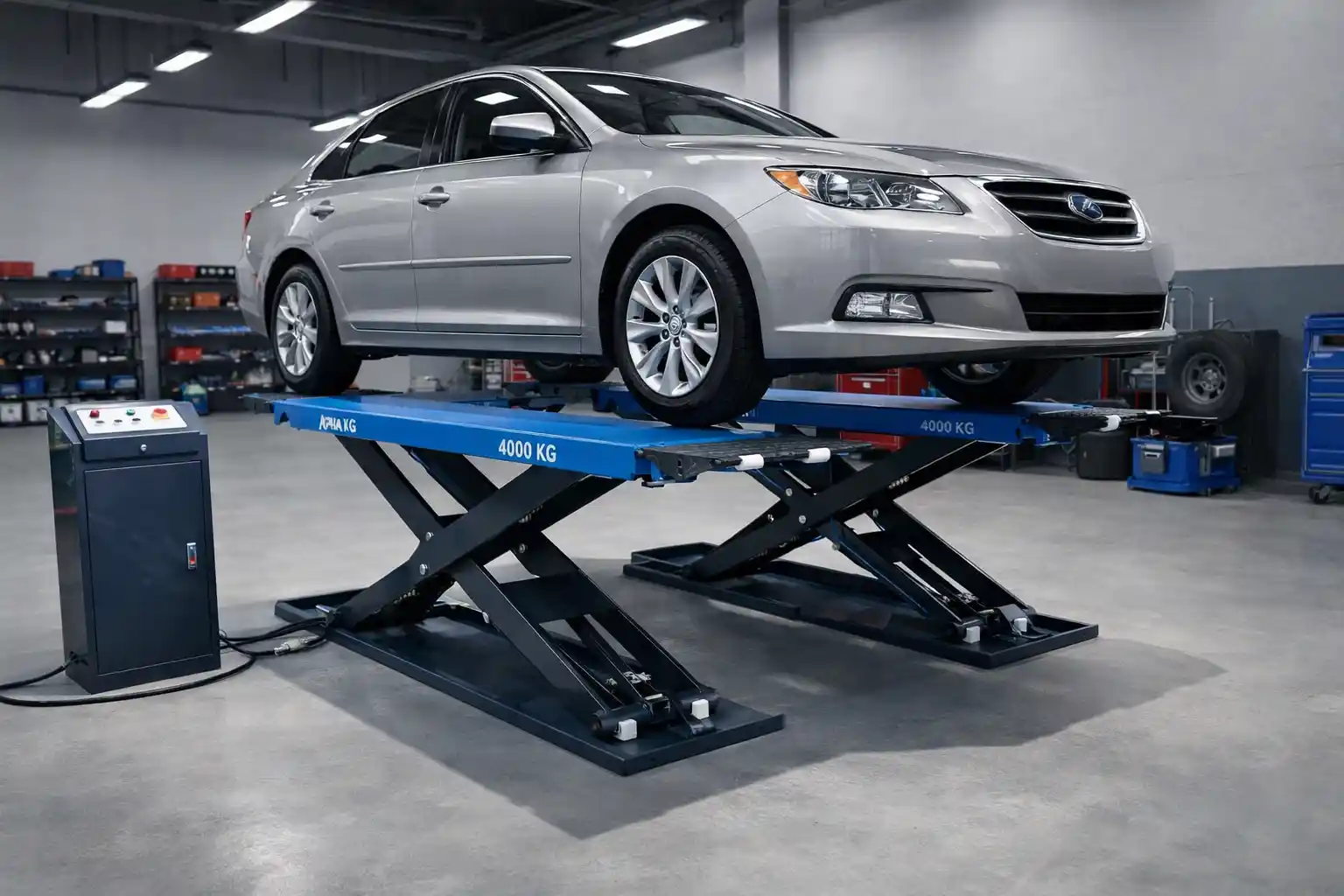 Cầu Nâng Ô Tô Di Động 4 Tấn Alpha AL-4XD chính hãng