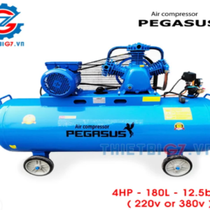 MÁY NÉN KHÍ 2 CẤP PEGASUS TM-W 0.36/12.5-180L - 4HP, 180L, 12.5BAR (TÙY