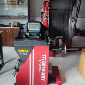 Máy cân mâm Omega LP825LZ, thiết bị cân bằng lốp ô tô chuyên nghiệp
