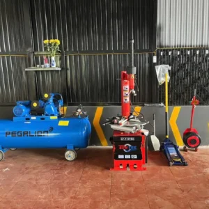 Máy tháo lốp Suntek LP910 Pro với máy nén khí Pegalida