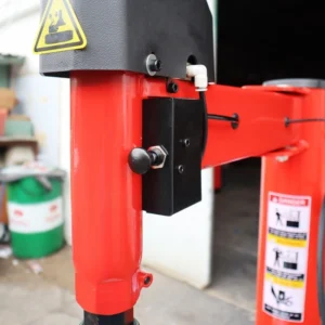 Máy tháo vỏ SUNTEK LP-930 (Khóa Hơi) với góc nhìn từ phía trước và một phần cạnh sau, thể hiện thiết kế hai mặt.