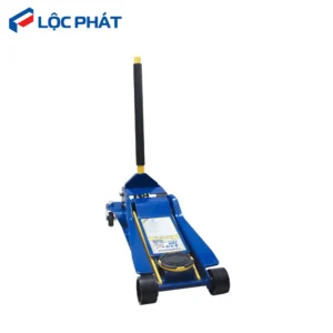 Kích cá sấu 3.5 tấn 2 xi-lanh TH33502 màu xanh dương, thiết bị nâng hạ chuyên dụng.