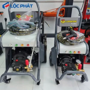 Máy rửa xe LOPATEK WL-55S2 với dây cao áp 15m, súng phun áp lực cao.