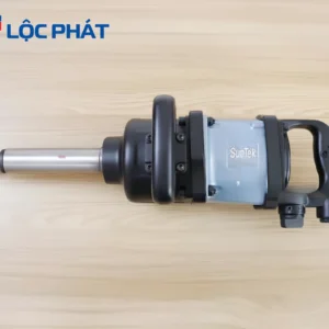 Súng xiết bulong 1 inch SunTek LP-8000L trên nền gỗ, hiển thị rõ các bộ phận