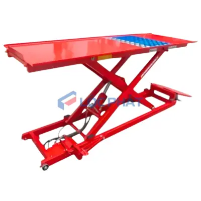 Bàn Nâng Xe Máy Lộc Phát - Cơ, Đạp Chân