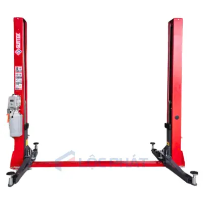 Cầu Nâng 2 Trụ Cổng Dưới SUNTEK 4000D - 4 Tấn, Tay 3 Khớp, Lock Giật 2 Bên