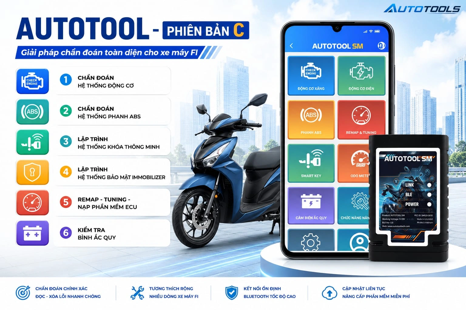 AUTOTOOL SM (SMARTFi2) phiên bản C