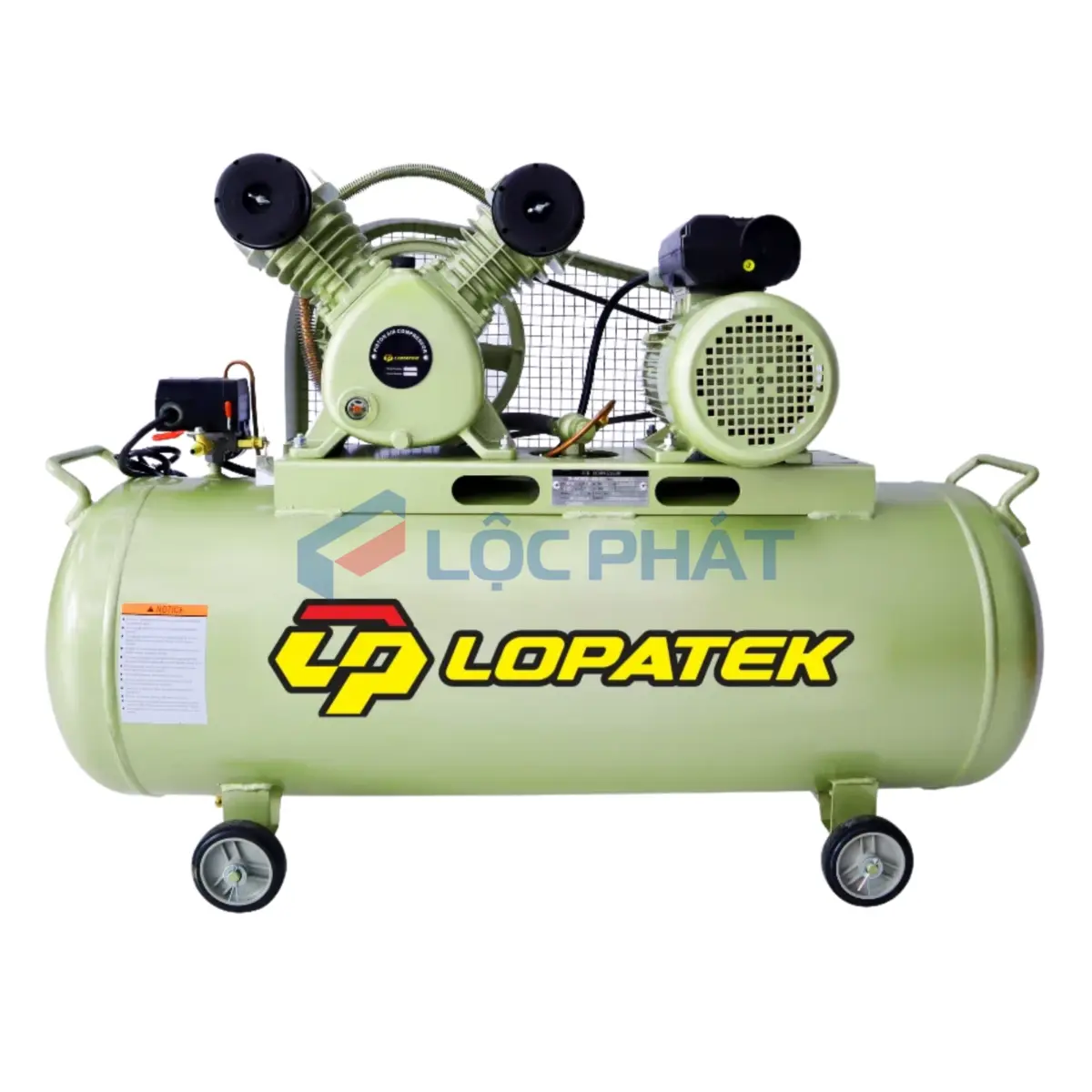 Máy Nén Khí LOPATEK AV1608 - 1 Cấp, 2HP, 100L, 8Bar