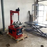 Kiểm tra vận hành máy tháo vỏ lốp SUNTEK LP806 Tăng Nhơn Phú Lộc Phát