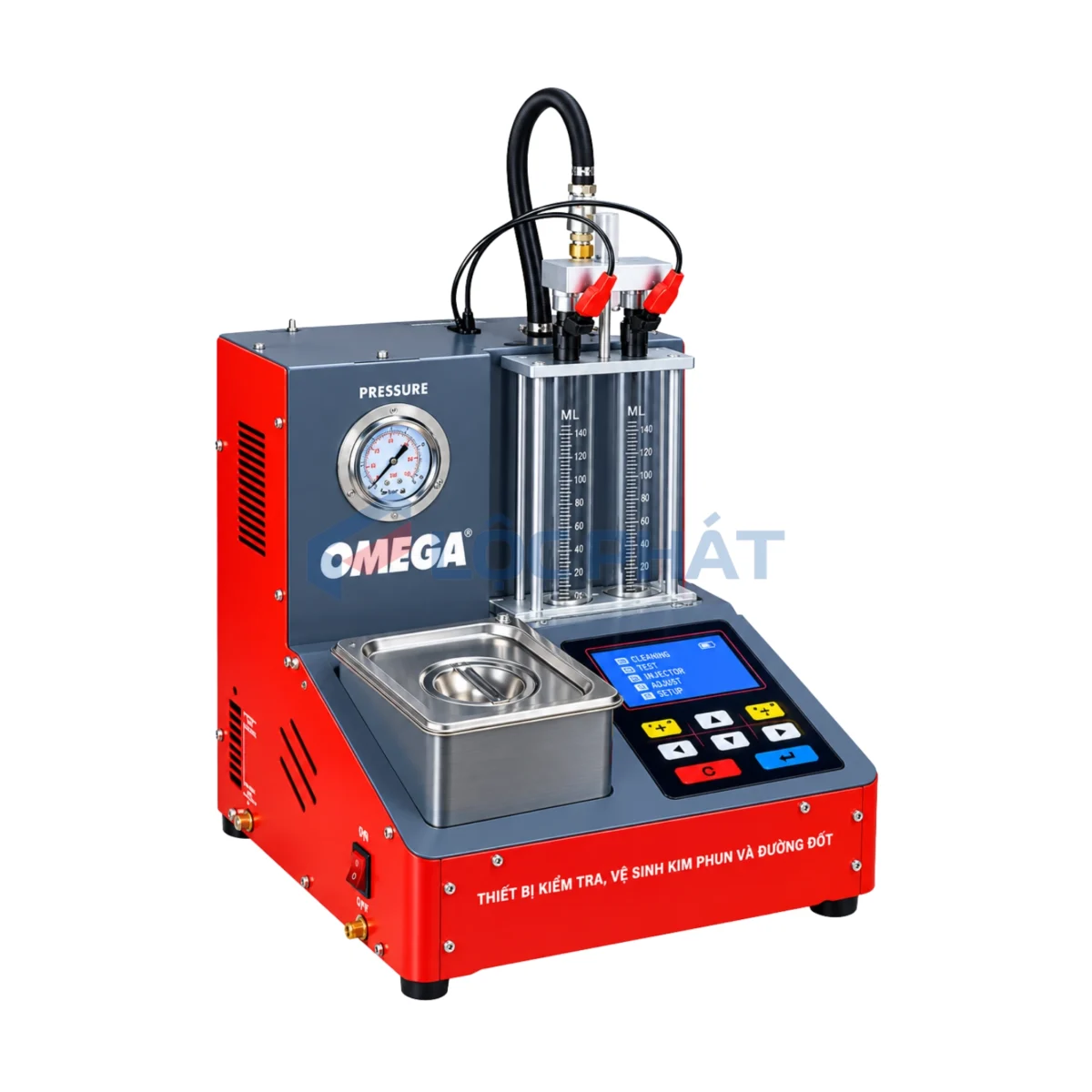 Máy Vệ Sinh Kim Phun, Vệ Sinh Buồng Đốt OMEGA OM-3F