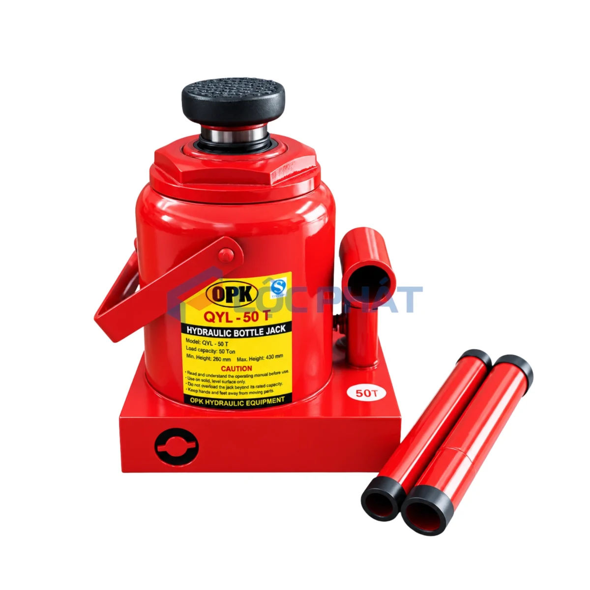 Con Đội Thủy Lực 50 Tấn