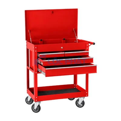 Tủ Đựng Đồ Nghề 4 Ngăn Kéo 2 Khay TARON TC326-BG
